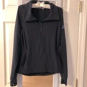 ADIDAS Women’s Climalite Blk. Half-zip Pullover!